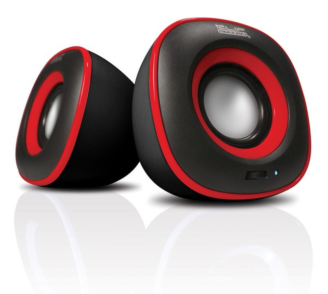 Klip Xtreme KES-215R Stereo 6W Black,Red