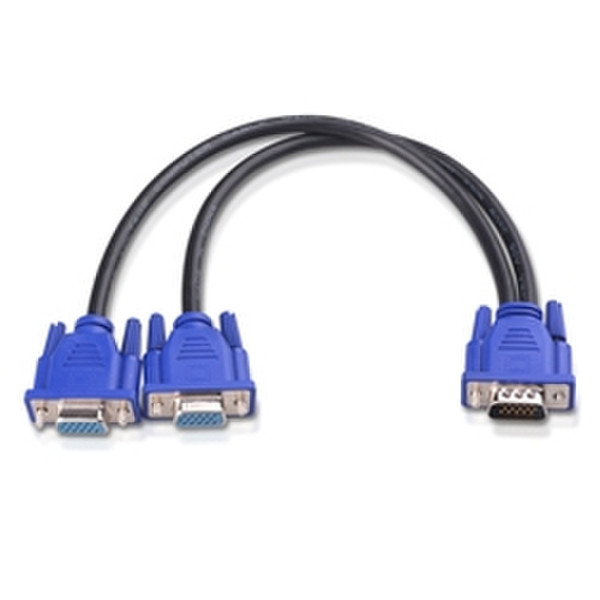Cable Matters 113051 Cable splitter Schwarz, Blau Kabelspalter oder -kombinator