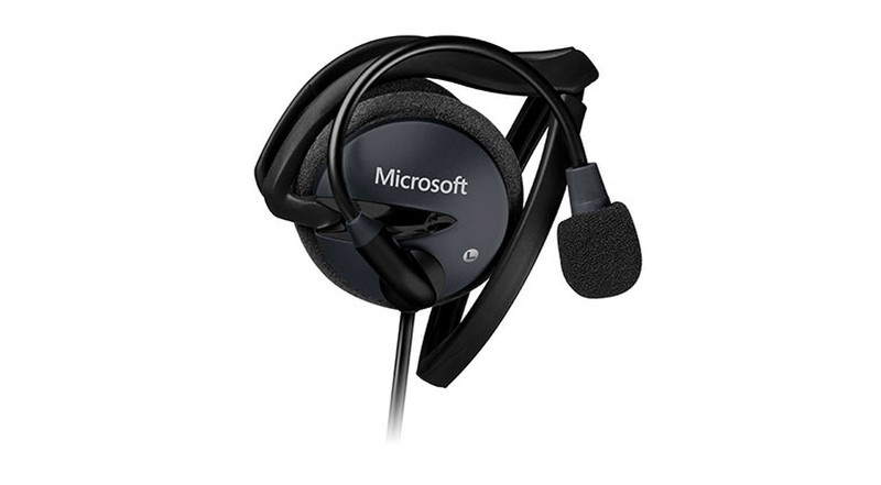Microsoft LifeChat LX-2000 Binaural Nackenband Schwarz