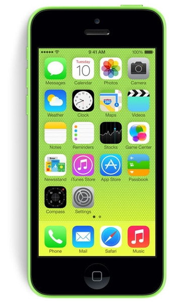 Telekom iPhone 5c 16GB Одна SIM-карта 4G 16ГБ Зеленый смартфон