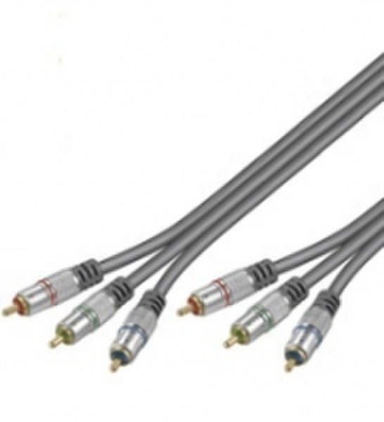 Wentronic HT 400-1000 10.0m 10м 3 x RCA 3 x RCA компонентный (YPbPr) видео кабель