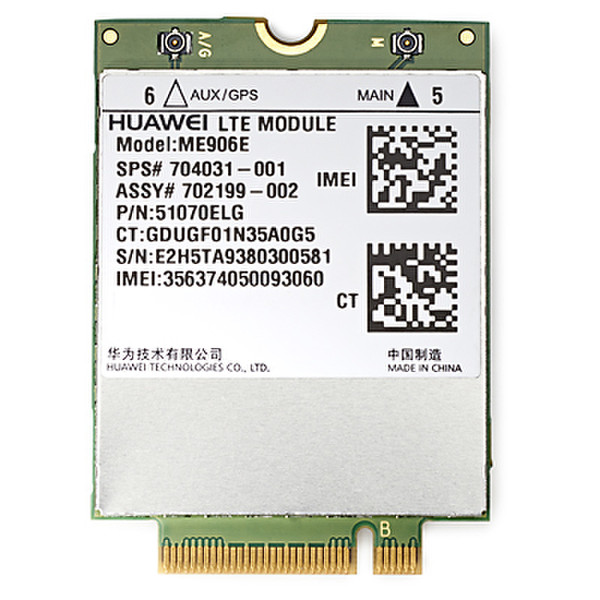 Hewlett Packard Enterprise Модуль мобильной широкополосной связи lt4112 LTE/HSPA+ 4G