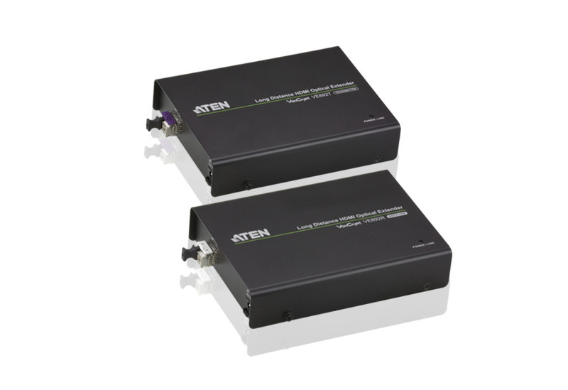 Aten VE892 AV transmitter & receiver Black AV extender