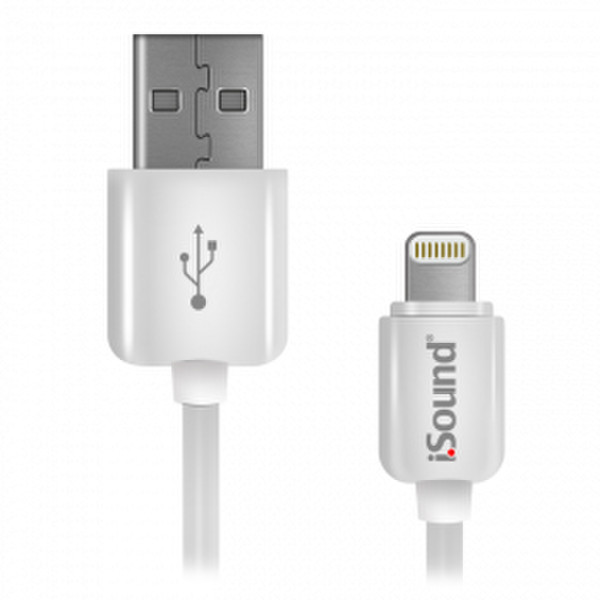 dreamGEAR ISOUND-5901 0.9м USB A Lightning Белый кабель USB