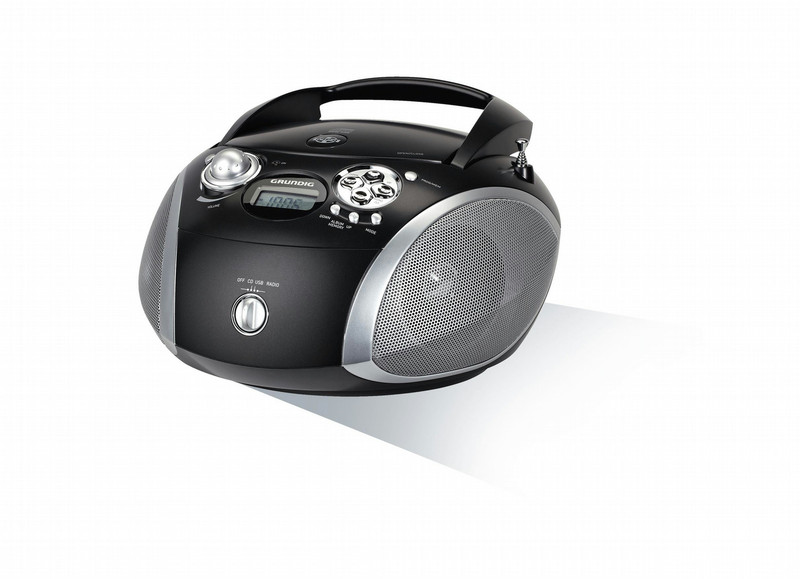 Grundig RCD 1445 USB Черный, Cеребряный CD радио