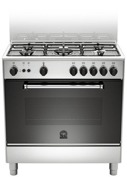 Bertazzoni La Germania AM8 5C 71 D X/13 Freestanding Gas hob Stainless steel cooker