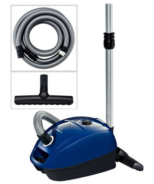 Bosch BGL322XXL Zylinder-Vakuum 4l 2200W Blau Staubsauger