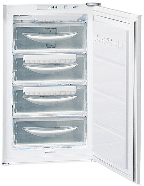 Hotpoint BF 1422.1 freestanding Upright 84L A+ White freezer