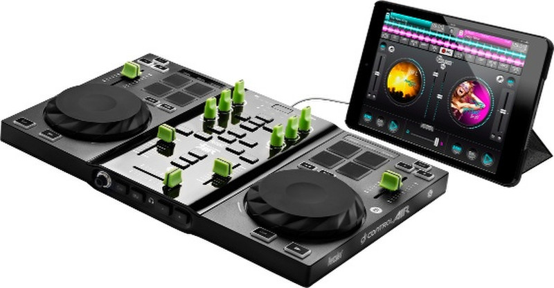 Hercules DJControl AIR f/ iPad Black DJ controller