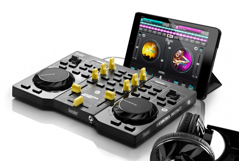 Hercules DJControl Instinct f/ iPad Black DJ controller