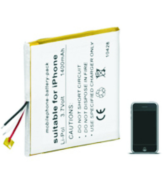 M-Cab iPHONE Battery Lithium-Ion (Li-Ion) 1400mAh 3.7V rechargeable battery