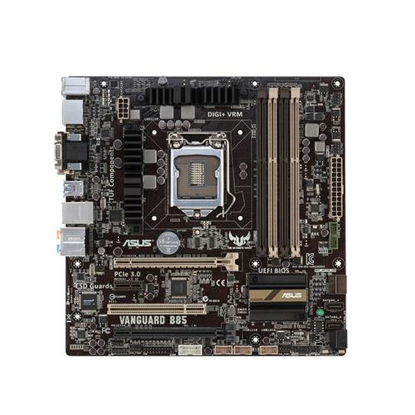 ASUS VANGUARD B85 Intel B85 LGA 1150 (Socket H3) motherboard