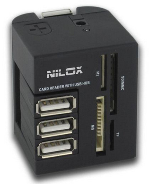 Nilox 10NXCRHU3P001 USB 2.0 устройство для чтения карт флэш-памяти