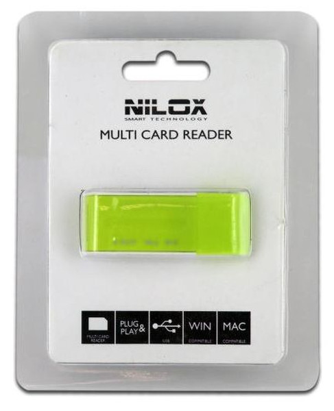 Nilox 10NXCRMI00002 USB 2.0 устройство для чтения карт флэш-памяти