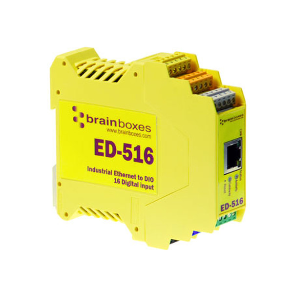 Brainboxes ED-516 Gelb Leistungsrelais