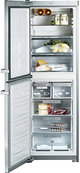 Miele KFN 14827 SDE ED/CS freestanding 157L 119L A Stainless steel fridge-freezer