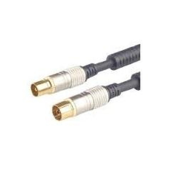 Holmes HM-COAX2MG 2м Серый коаксиальный кабель