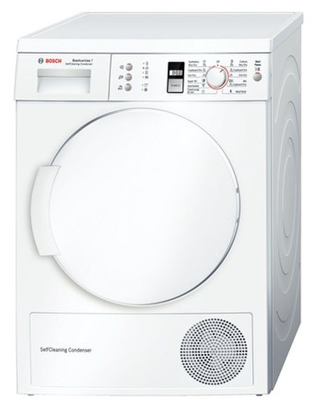 Bosch WTW84361BY freestanding Front-load 7kg A++ White tumble dryer