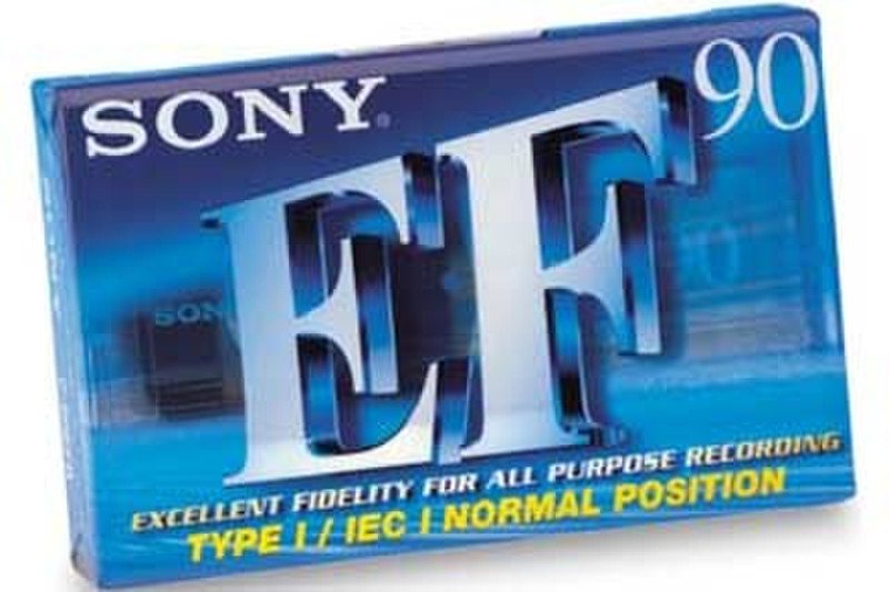 Sony C90EF blank data tape