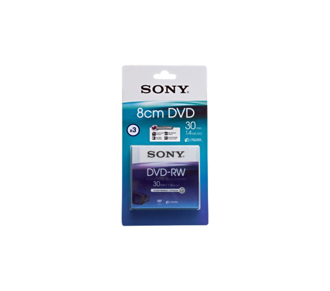 Sony 3DMW30AJ-BT чистый DVD