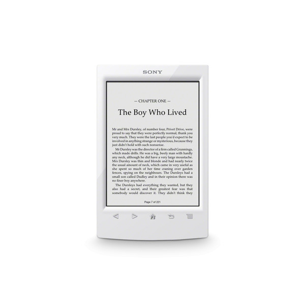 Sony PRS-T2 Card White e-book reader
