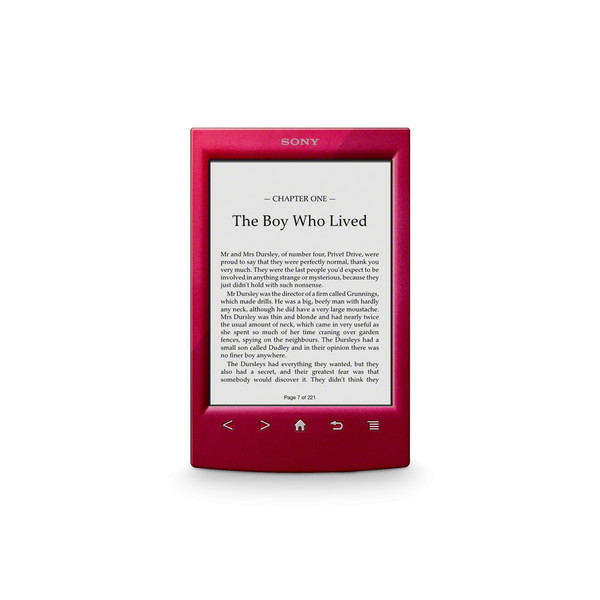 Sony PRS-T2 Card Red e-book reader