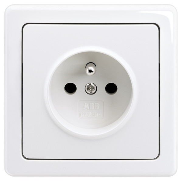 Emos 5518G-02349 B1W White socket-outlet