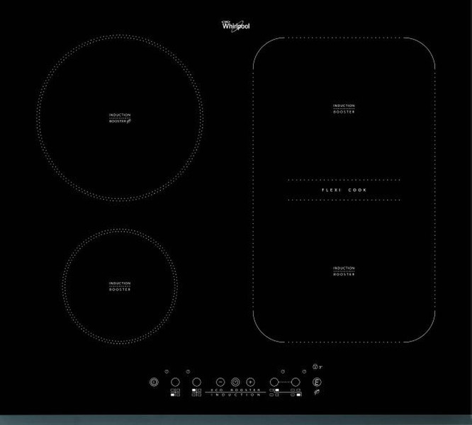 Whirlpool ACM 912 BF Настольный Electric hob Черный