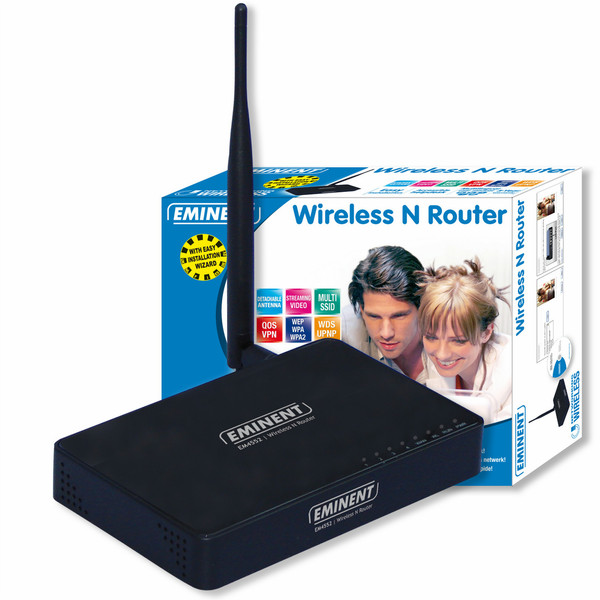 Eminent EM4552 Wireless N Router WLAN-Router