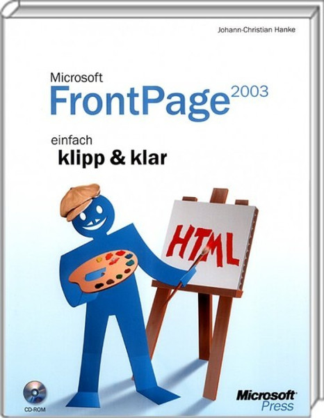 Microsoft FrontPage 2003 - einfach klipp & klar German software manual