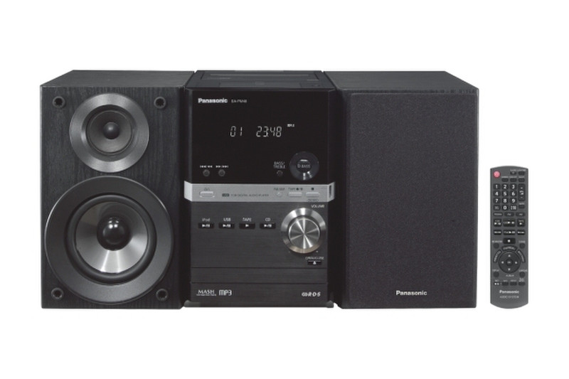 Panasonic SC-PM48EG-K Micro set 20W Black home audio set