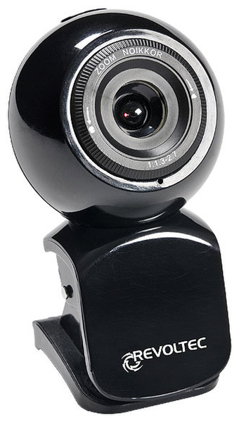 Revoltec W1 1.3MP 1280 x 960Pixel USB 2.0 Schwarz Webcam