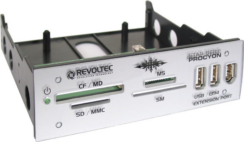 Revoltec Star Serie Procyon, 7in1 устройство для чтения карт флэш-памяти