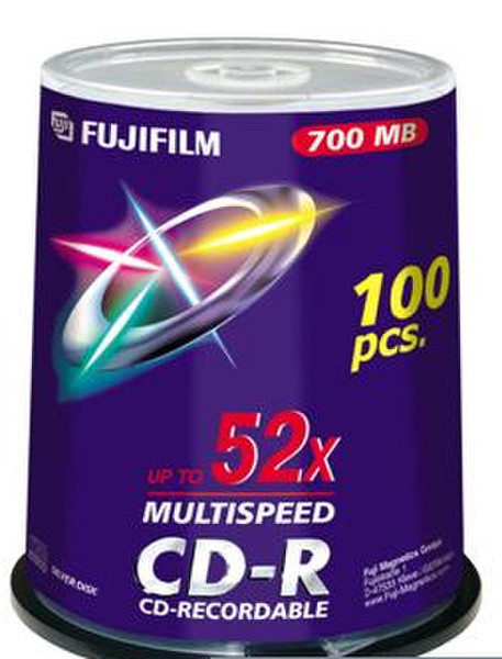Fujifilm CD-R 700MB 52X C-BOX 100 pcs CD-R 700MB 100pc(s)