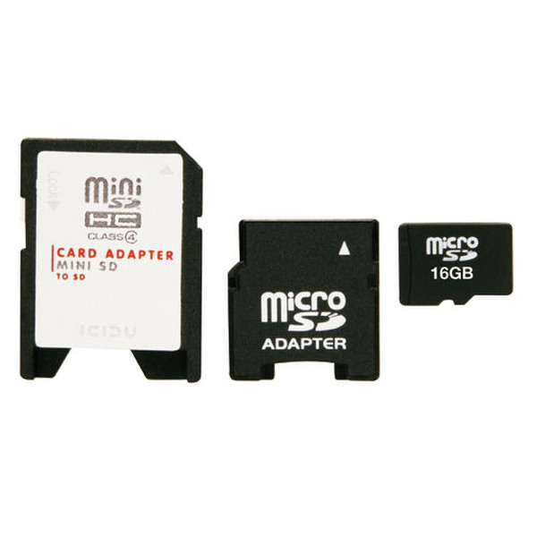 ICIDU Micro SDHC 16GB 16GB SDHC Speicherkarte