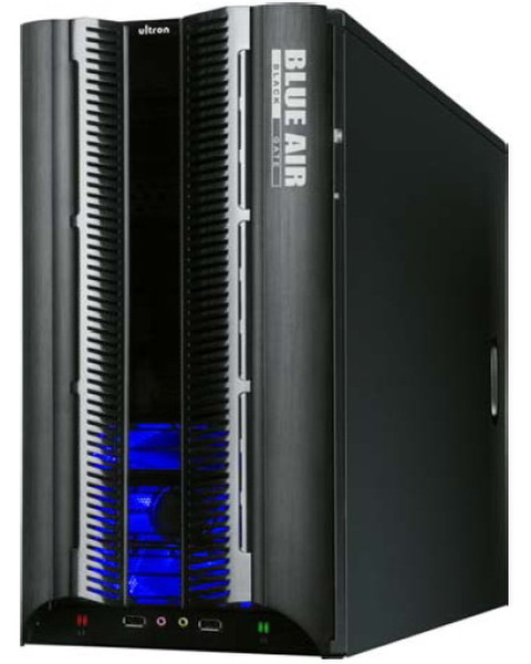 Ultron BlueAir Midi-Tower Black computer case