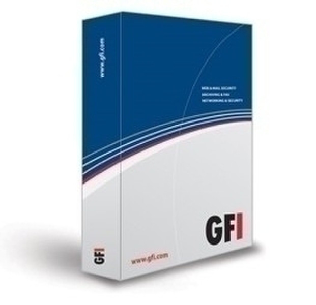 GFI MailArchiver, 250-499, 2 Years SMA 250 - 499user(s) 2year(s) email software