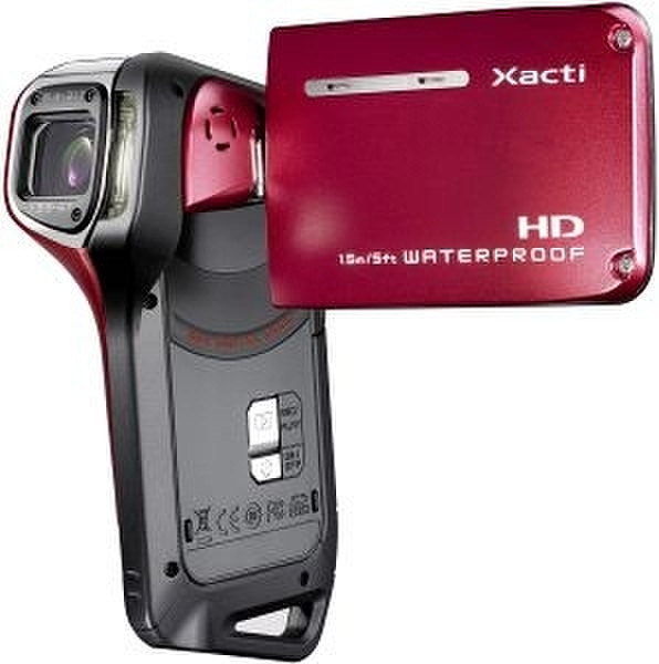 Sanyo Xacti VPC-CA 9 9.2MP CMOS Red