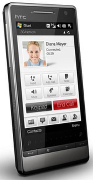 HTC Touch Diamond 2 3.2Zoll 480 x 800Pixel 117.5g Schwarz Handheld Mobile Computer