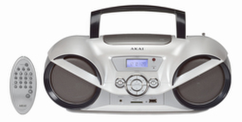 Akai Portable Radio, (MP3)CD-player Portable CD player Silver