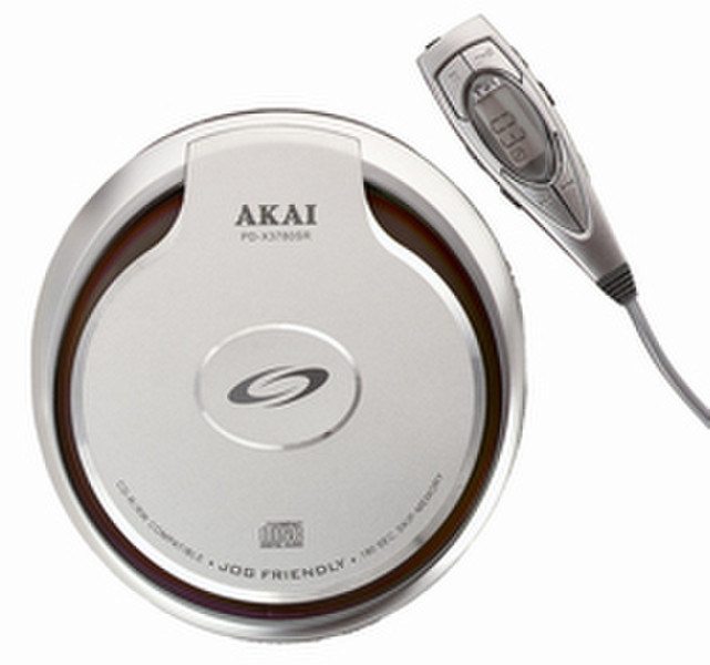 Akai Personal CD-player Personal CD player Silver