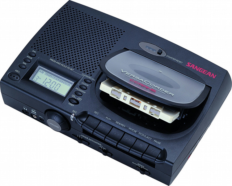 Sangean QSR-1 Black cassette player