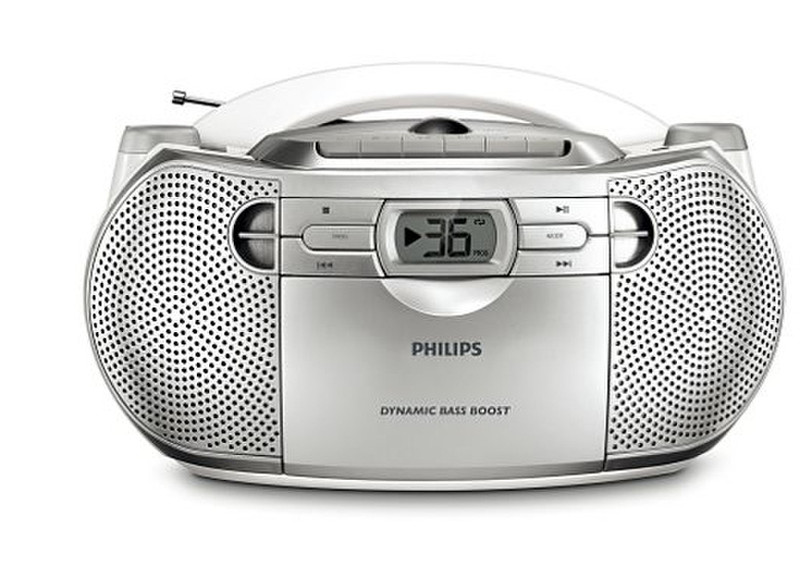 Philips AZ1027/12 Portable CD player Cеребряный CD-плеер