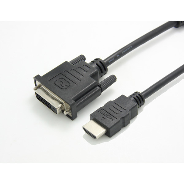 Value 12.99.3115 HDMI Type A DVI-D Черный кабельный разъем/переходник