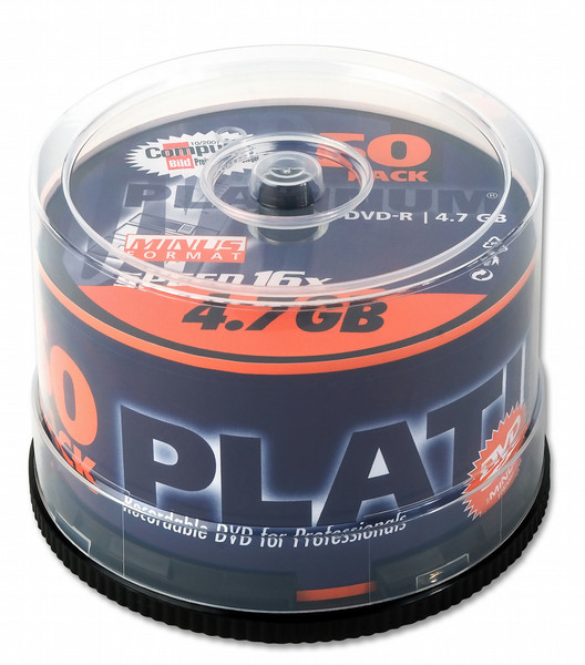 Bestmedia PLATINUM 4.7GB DVD-R 50Stück(e)