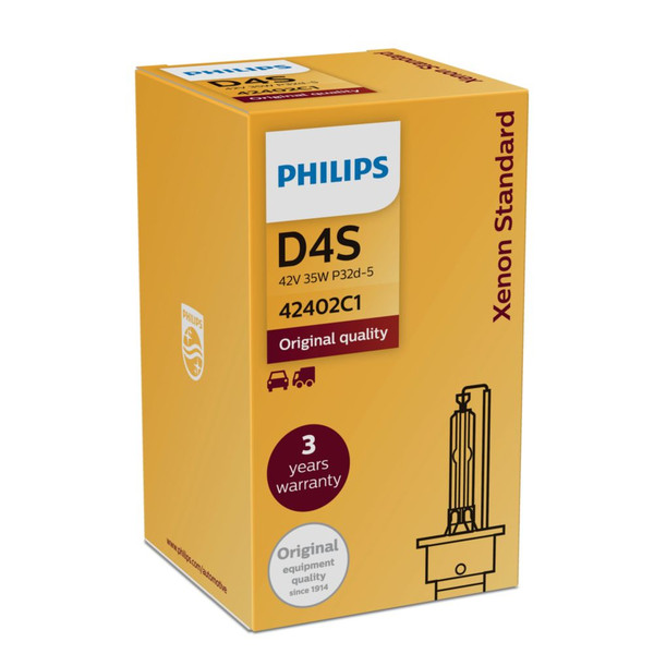 Philips Xenon Standard 42402C1 35Вт Ксенон 3200лм лампа для автомобилей