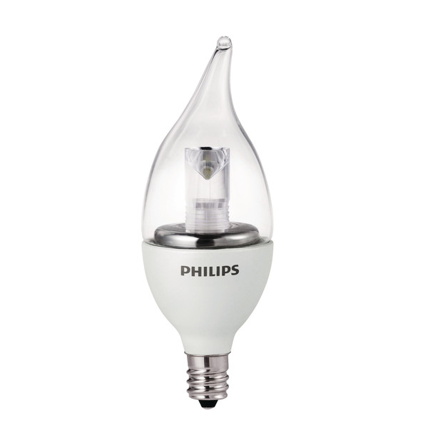 Philips DecoLED 046677410223 3W BA11 White fluorescent bulb energy-saving lamp