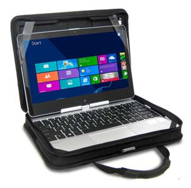 InfoCase FM-AO-REVOLVE Портфель Черный сумка для ноутбука