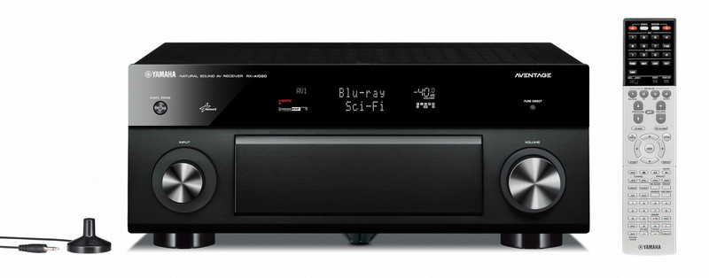 Yamaha RX-A1020 110W 7.2 Surround 3D Black AV receiver