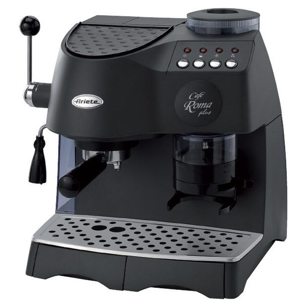 Ariete Cafe Roma Plus Espresso machine 1.5L Black